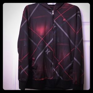 Hurley Sweatshirt With Hoodie. Size Large